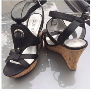 Guess wedge shoes